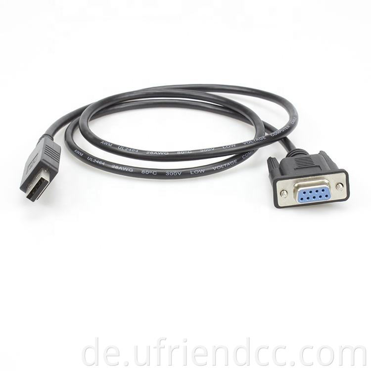 OEM Factory Extension USB FTDI FT232RL PL23202 bis DB9 RS232 RS485 SERIAL FT232RL FTDI CHIP RS232 DB9 zu USB -Kabel für Computer